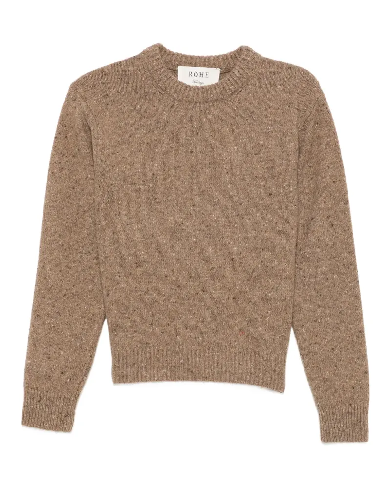 Róhe Pullover mit meliertem Muster - Nude Nude