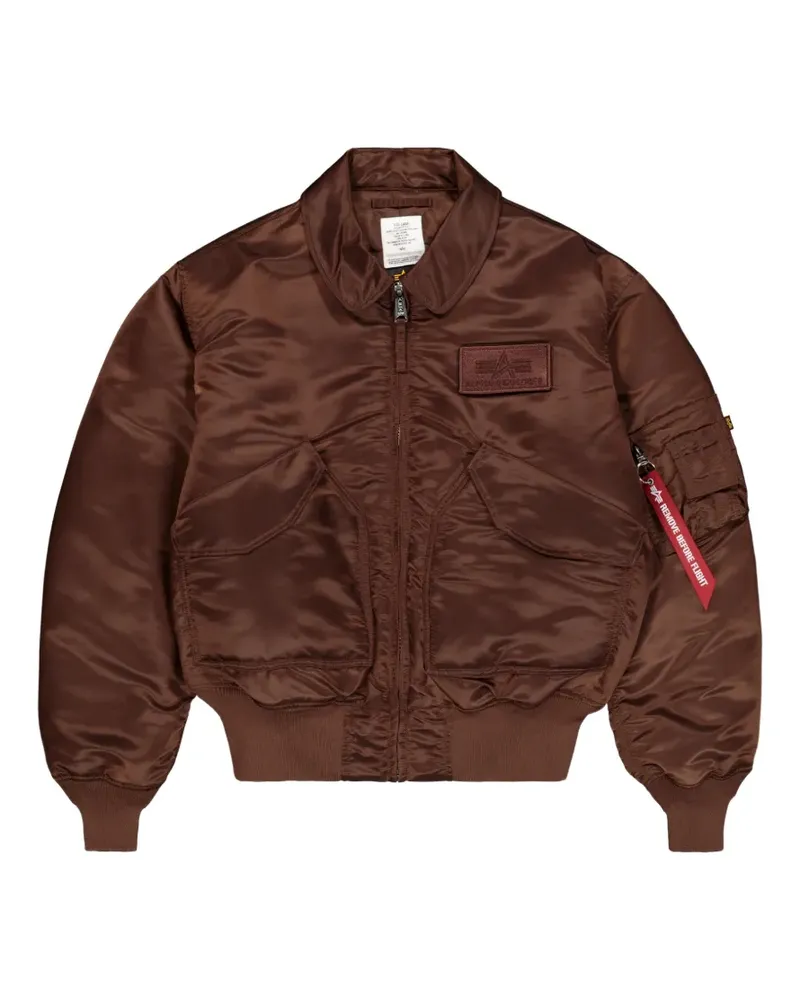 Alpha Industries CWU-45 Heritage Bomberjacke - Braun Braun