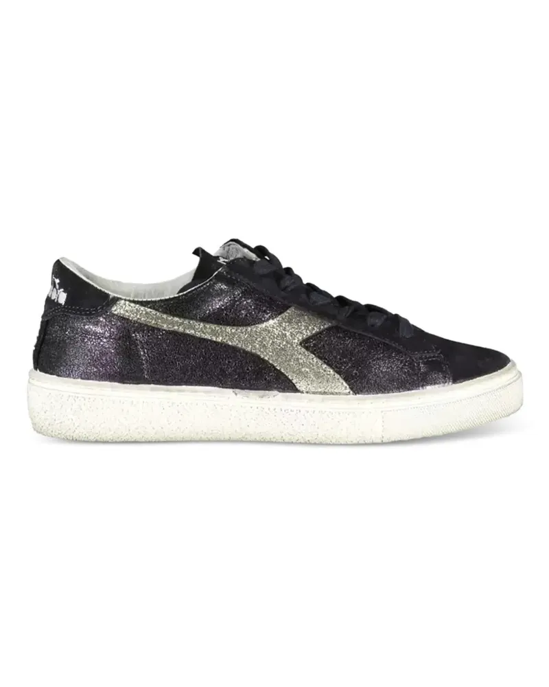 Diadora glitter lace-up sneakers - Blau Blau