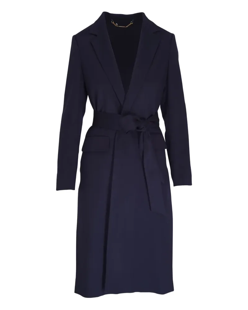 Kiton Trenchcoat mit Gürtel - Blau Blau