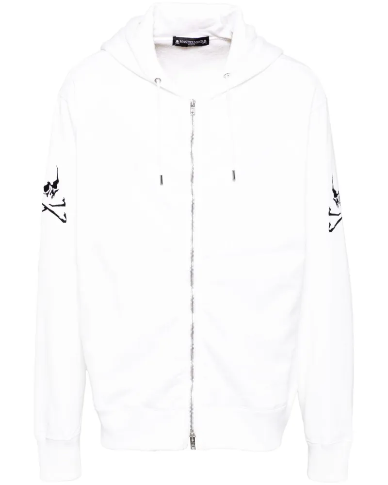 Mastermind World Hoodie mit Logo-Stickerei - Weiß Weiß