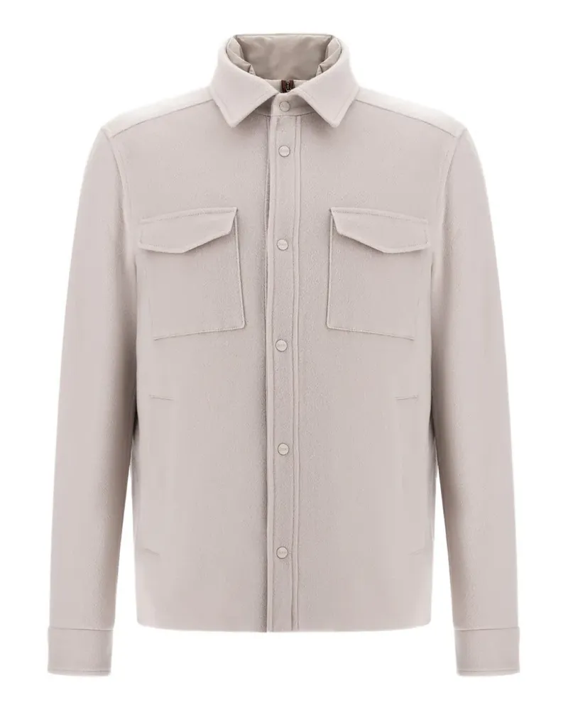 Herno Hemdjacke aus Kaschmir - Nude Nude
