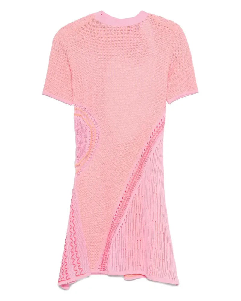 Roberta Einer Chiara Minikleid - Rosa Rosa