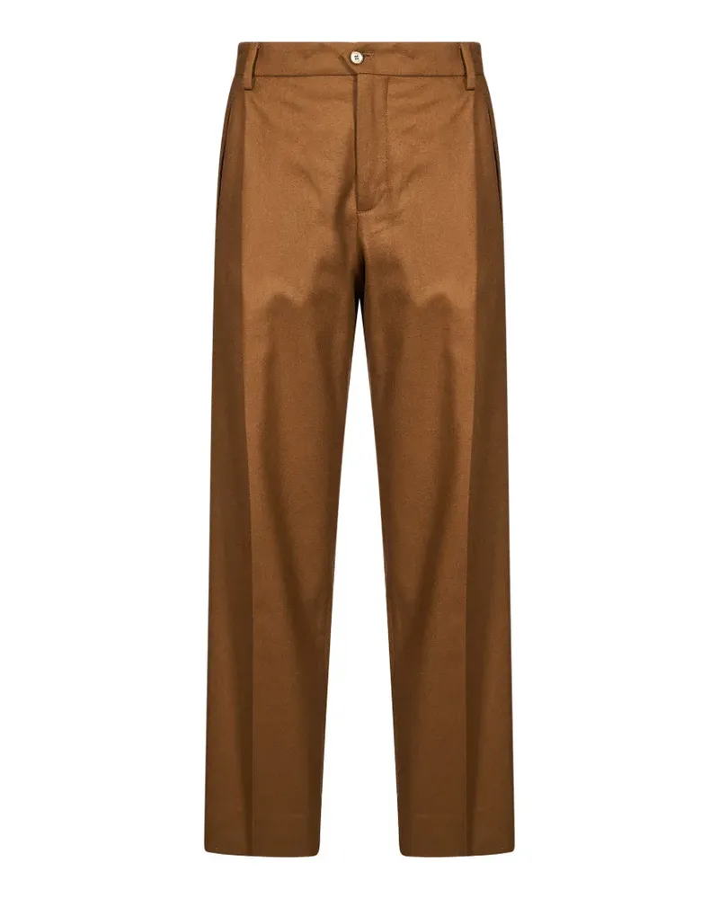 Briglia 1949 Manhattan straight-leg trousers - Braun Braun