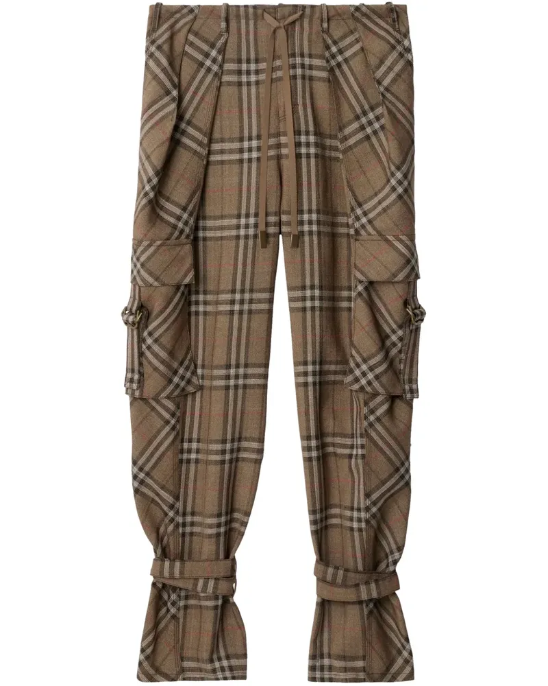 Burberry Hose aus Seidengemisch - Braun Braun