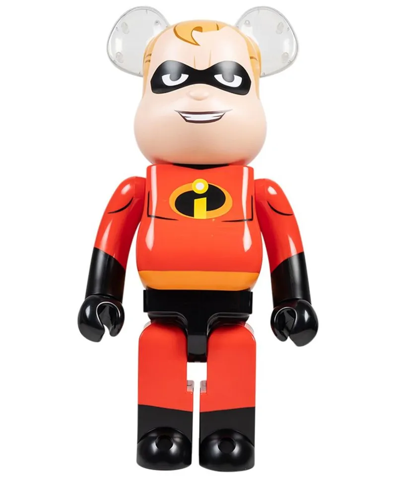 Medicom Toy x Disney Mr. Incredible Bearbrick 1000% Figur - Rot Rot
