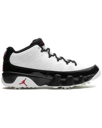 Jordan Air  9 "White Black" Golfschuhe Weiß