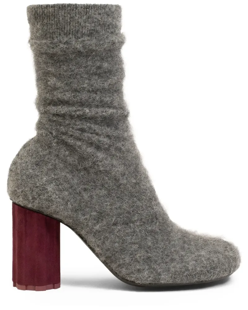 AMI Paris Piano Stiefeletten 120mm - Grau Grau