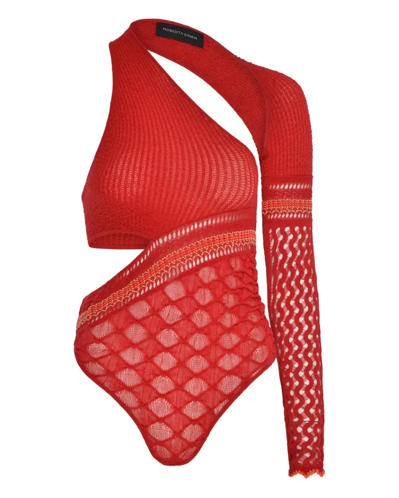 Roberta Einer Dina one sleeve top - Rot Rot