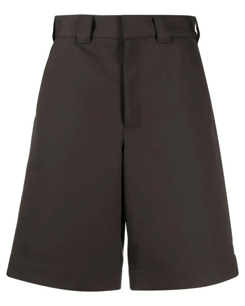 Christophe Lemaire Bermudas mit weitem Bein - Braun Braun