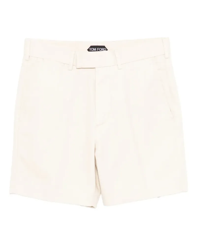 Tom Ford brushed tailored shorts - Nude Nude