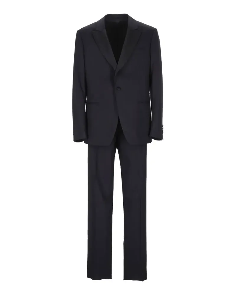 LARDINI Anzug mit steigendem Revers - Blau Blau