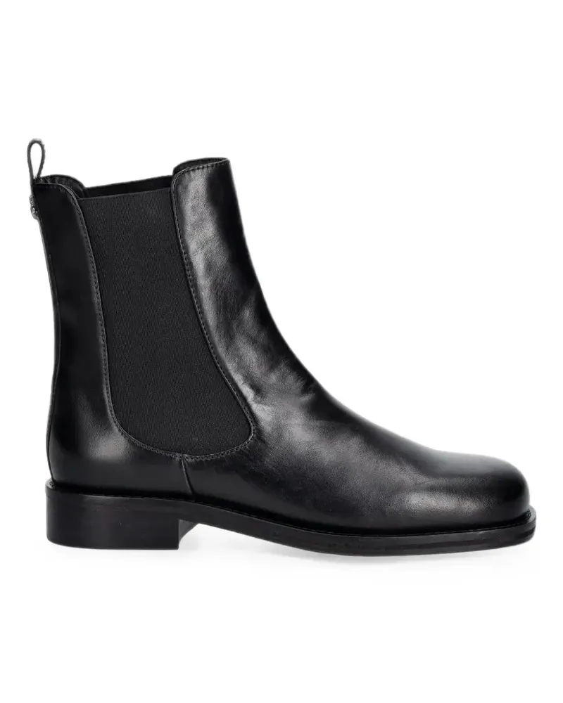 Patrizia Pepe elasticated-side leather chealsea boots - Schwarz Schwarz