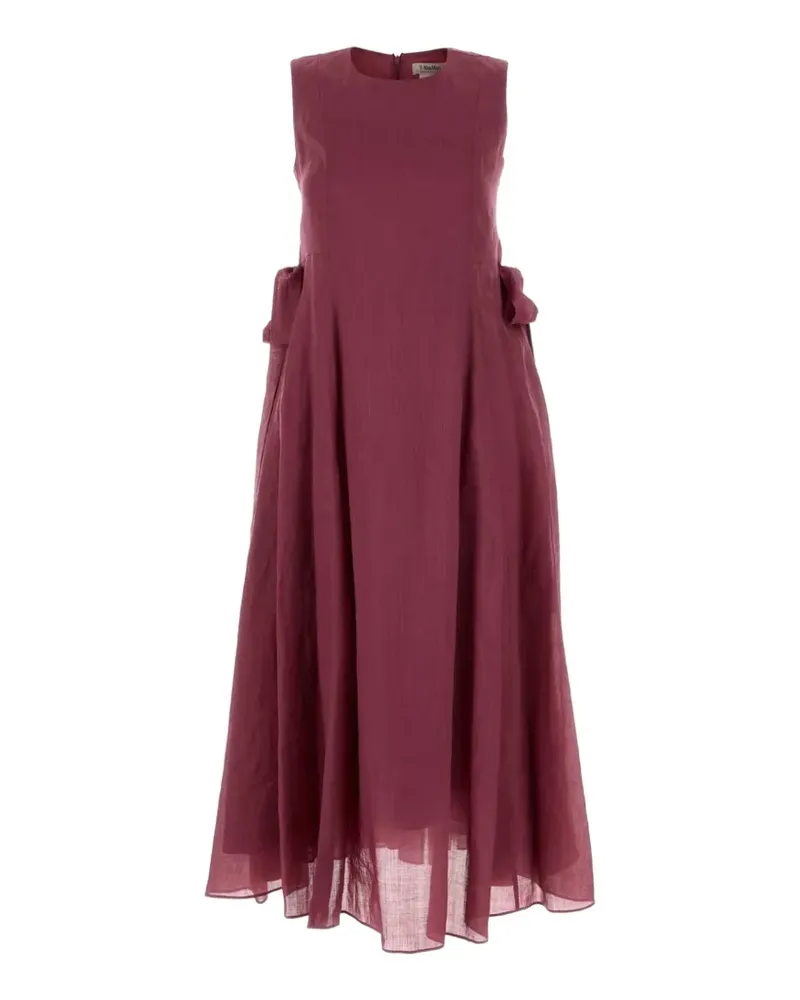 Max Mara Aquile sleeveless midi dress - Rosa Rosa