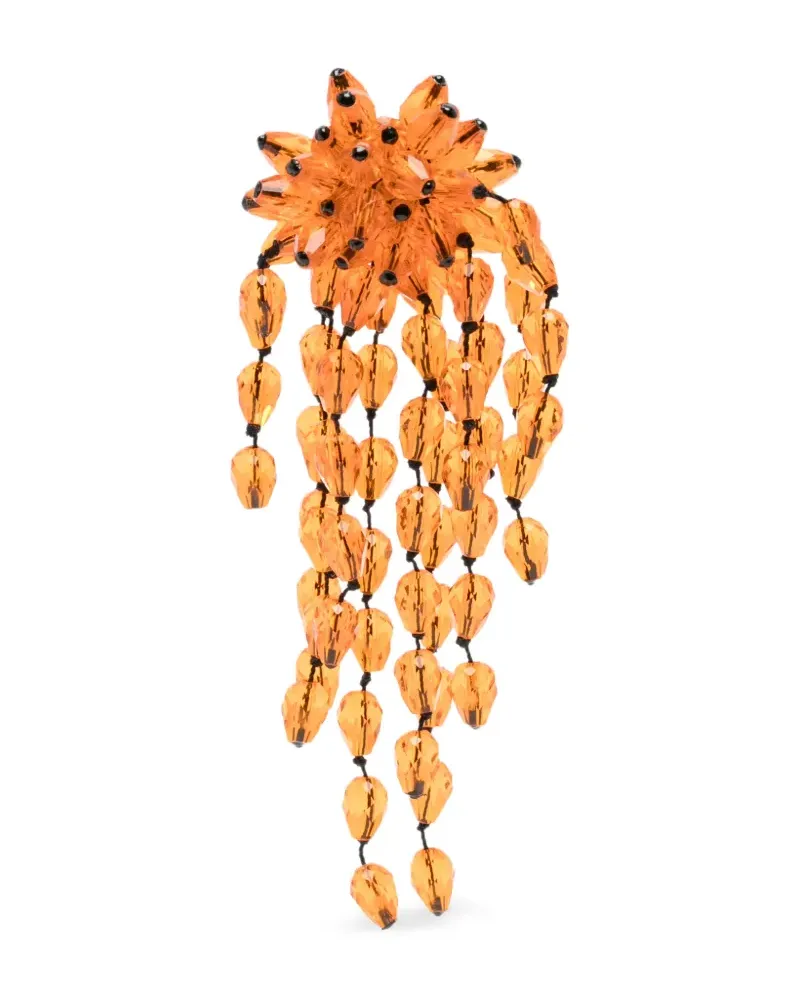 Isabel Marant Hanabi Hängeohrringe mit Perlen - Orange Orange