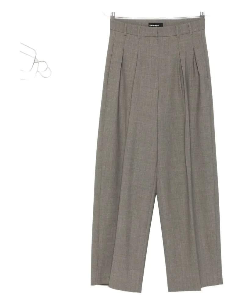 Cambio Klassische Hose - Grau Grau