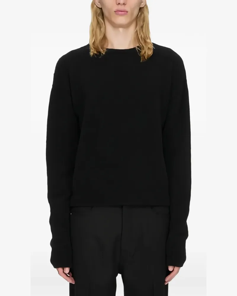 Rick Owens Pullover mit rundem Ausschnitt - Schwarz Schwarz