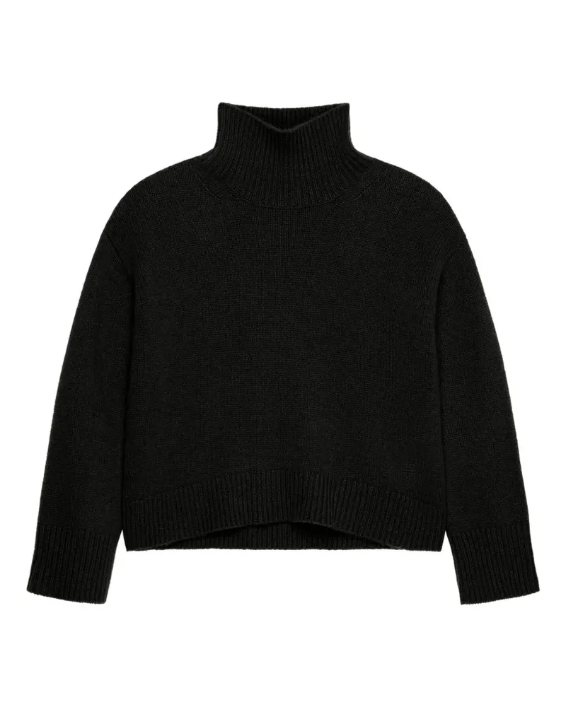 Givenchy Rollkragenpullover im Oversized-Look - Schwarz Schwarz