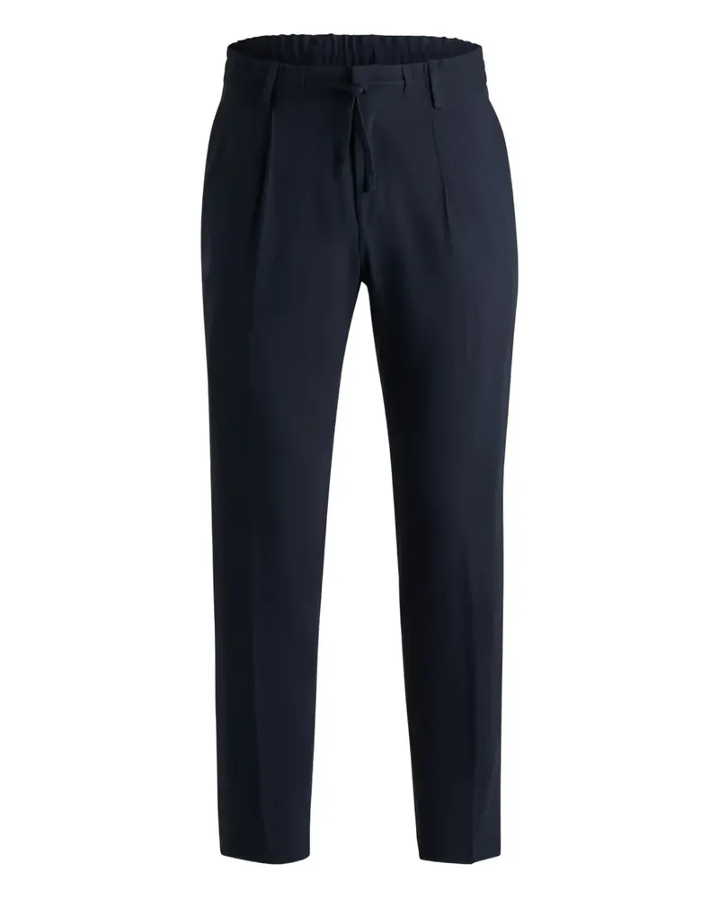 HUGO BOSS Plissierte Hose - Blau Blau