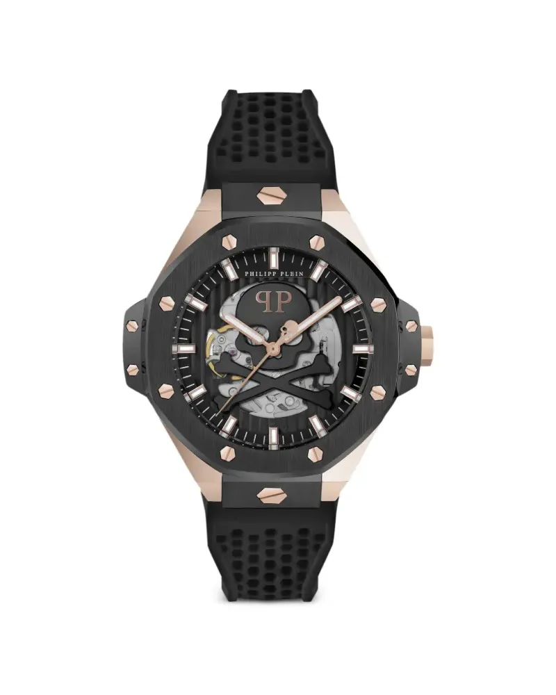 Philipp Plein keleton Royal 46mm - Schwarz Schwarz