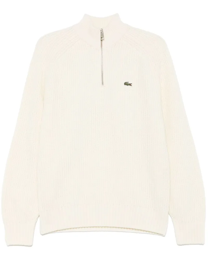 Lacoste Pullover mit Stehkragen - Nude Nude