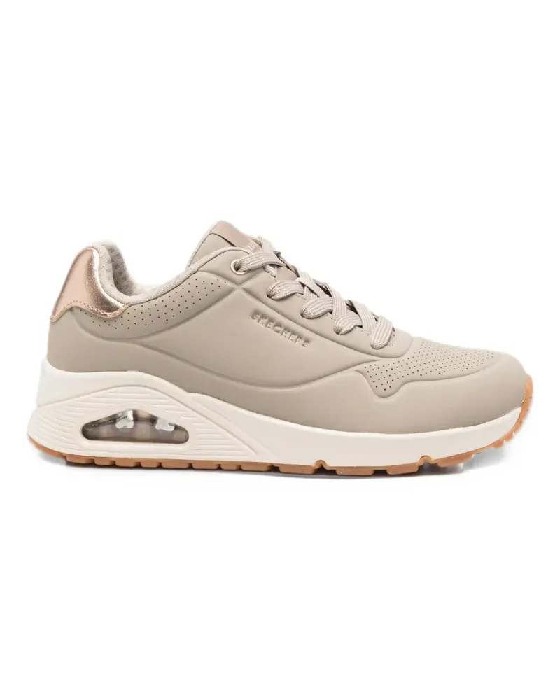 Skechers perforated sneakers - Nude Nude