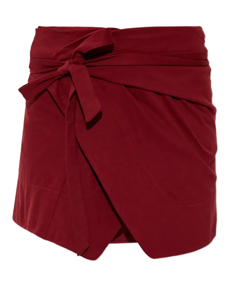 Isabel Marant Gewickelter Berenice Minirock - Rot Rot