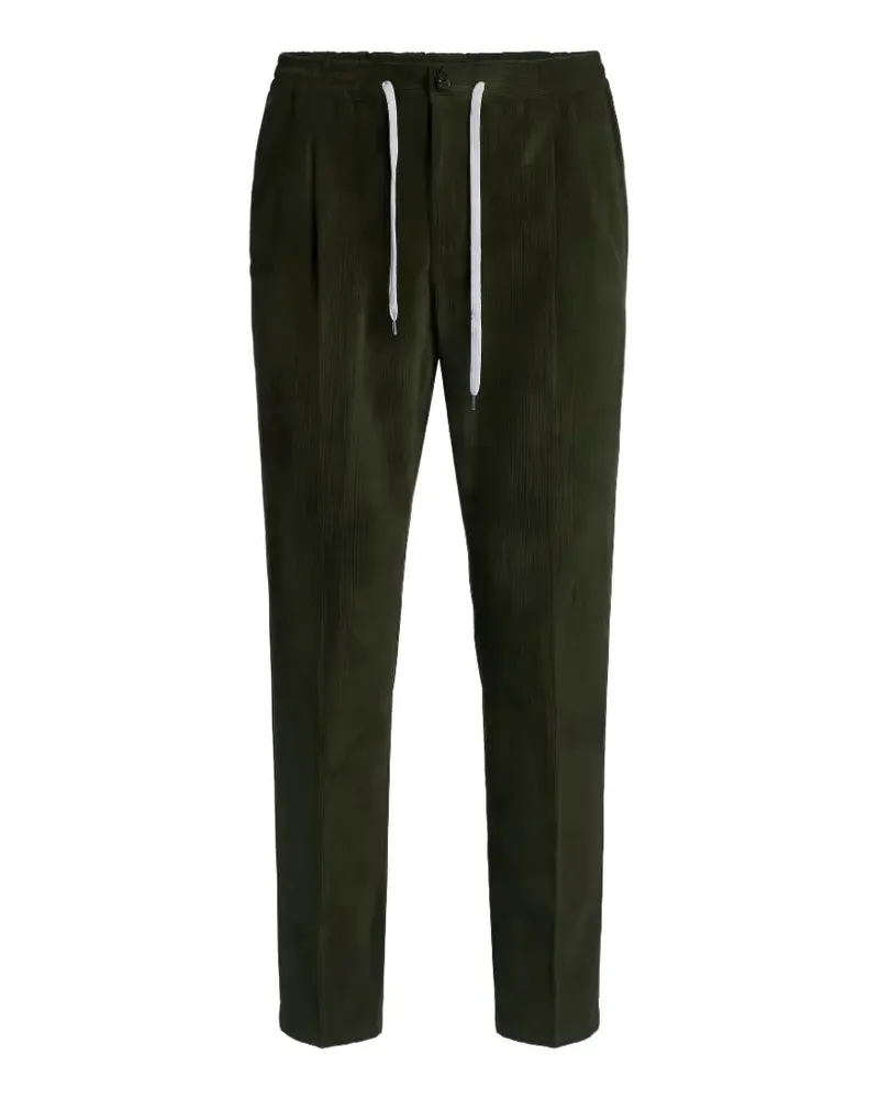 PT TORINO pleated corduroy trousers - Grün Grün