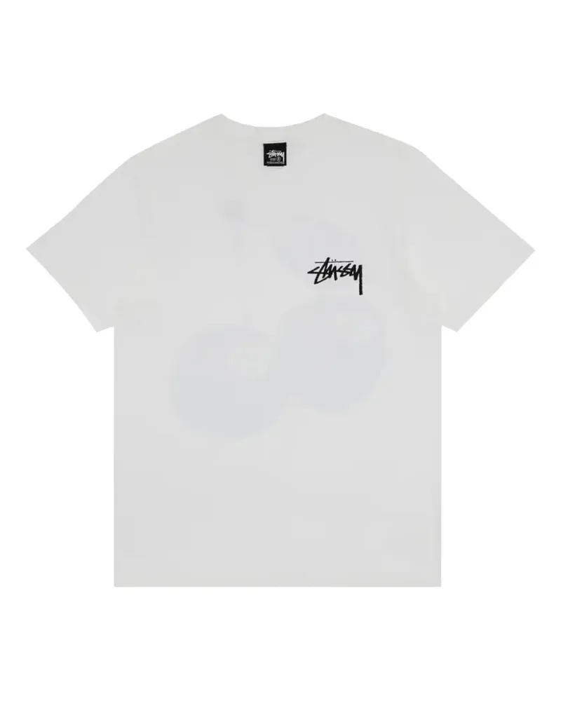 Stüssy Cherries graphic-print T-shirt - Weiß Weiß