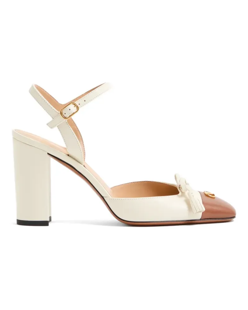 Valentino Garavani Valet Du Roi Pumps aus Ziegenleder 90mm - Nude Nude
