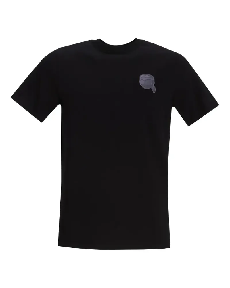 Karl Lagerfeld T-Shirt mit rundem Ausschnitt - Blau Blau