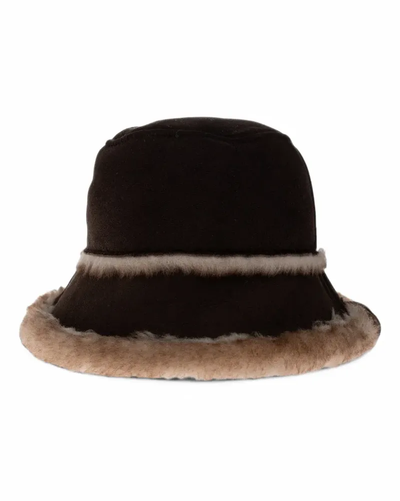 EMU Fischerhut mit Shearling - Braun Braun