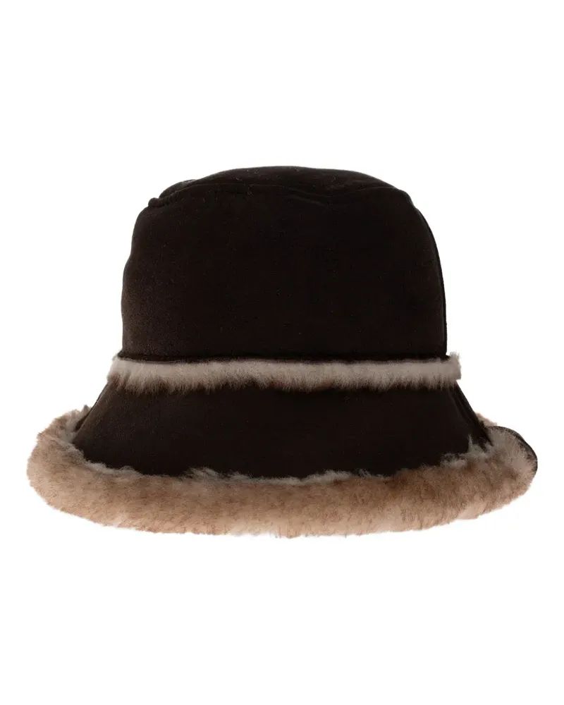 EMU Fischerhut mit Shearling - Braun Braun