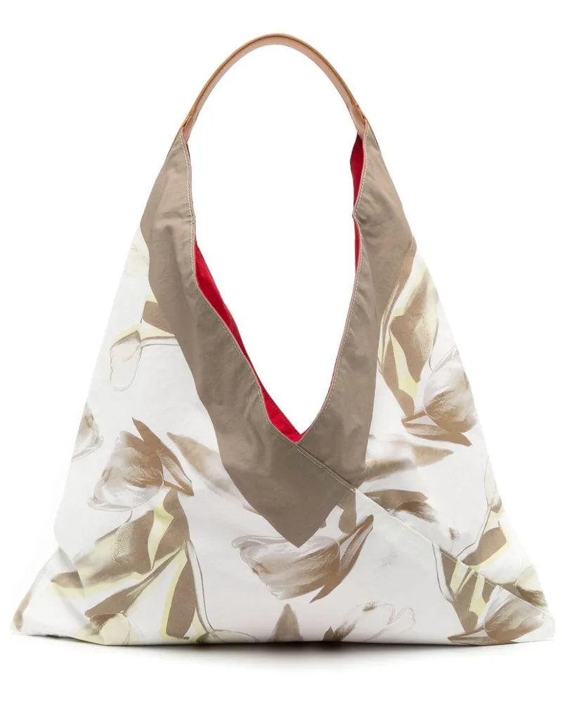 Paul Smith Shopper mit Tulpen-Print Nude