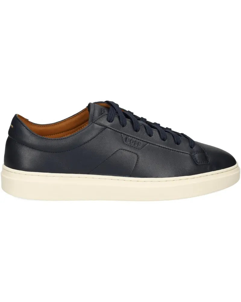 HUGO BOSS leather sneakers - Blau Blau