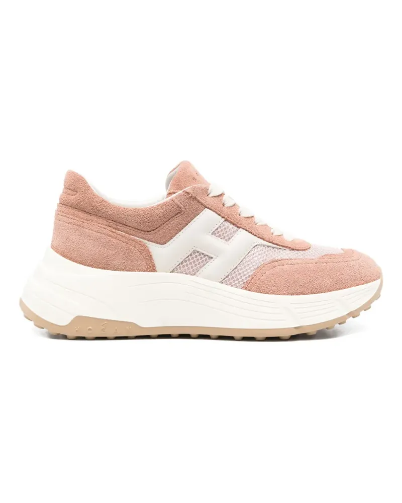 Hogan H669 Sneakers mit runder Kappe - Rosa Rosa