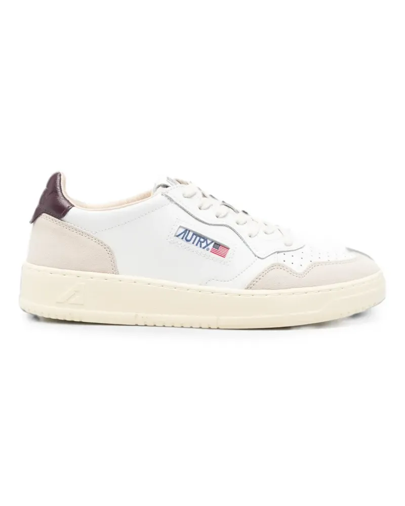 AUTRY Medalist panelled leather sneakers - Weiß Weiß