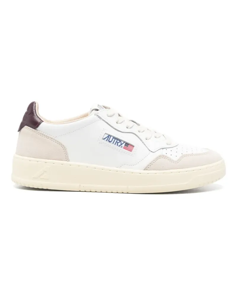 AUTRY Medalist panelled leather sneakers - Weiß Weiß