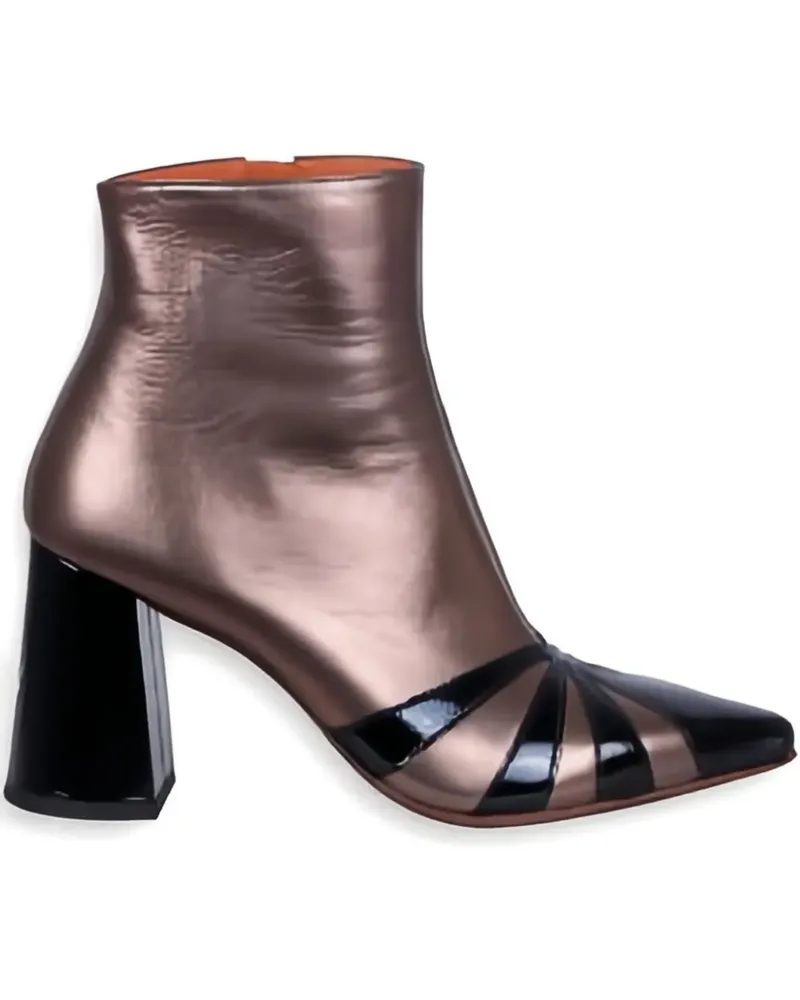 Chie Mihara Ludrik pointed block-heel boots - Rosa Rosa