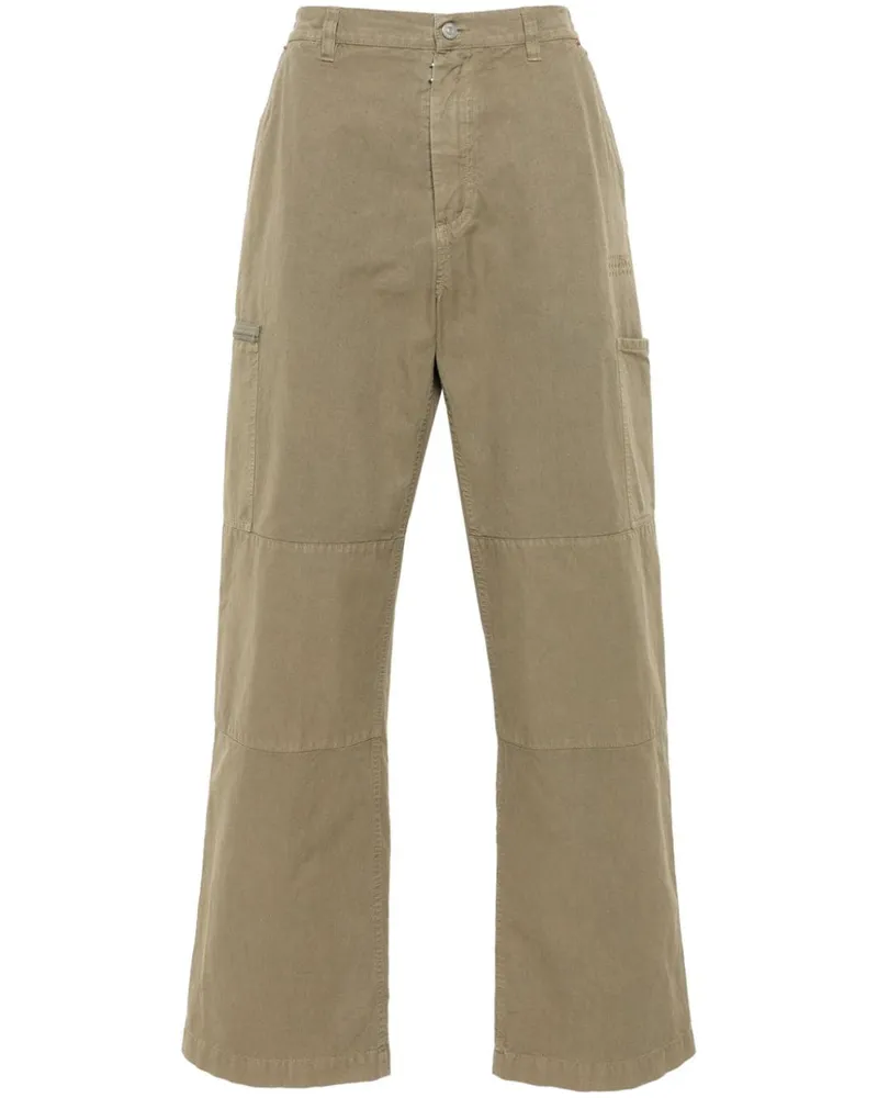 Maison Margiela Hose mit Nummern-Motiv - Grün Grün