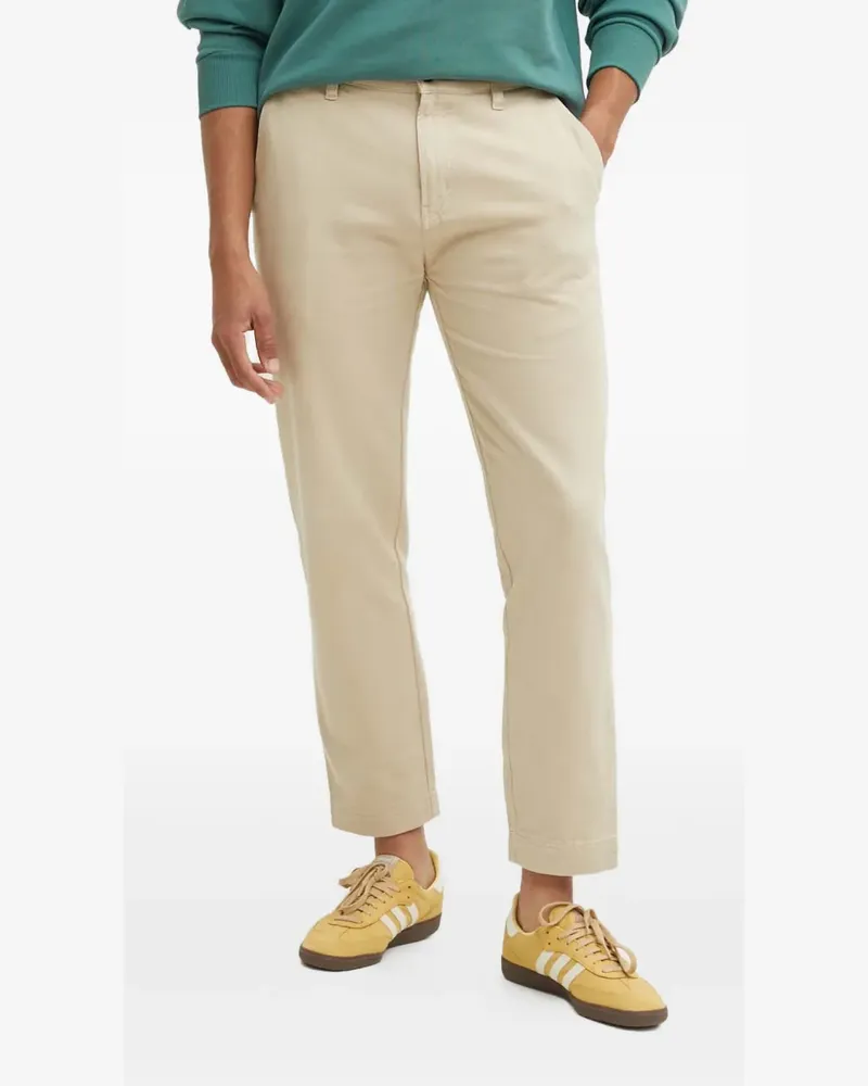 HUGO BOSS back-pocket trousers - Nude Nude