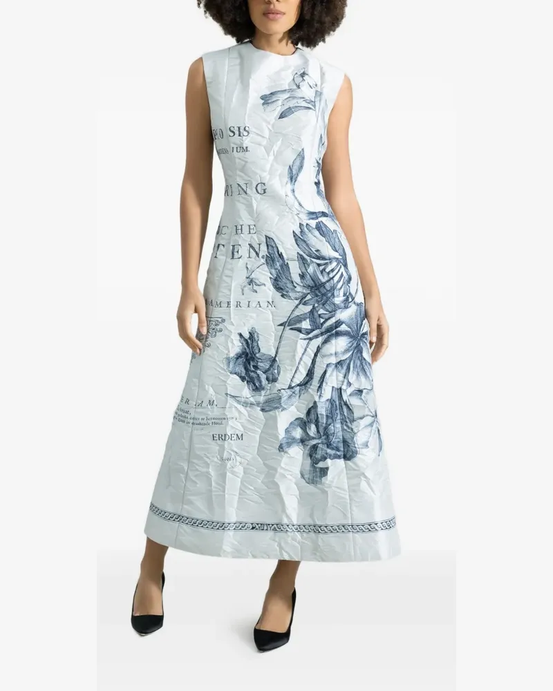 Erdem sleeveless maxi dress - Grau Grau
