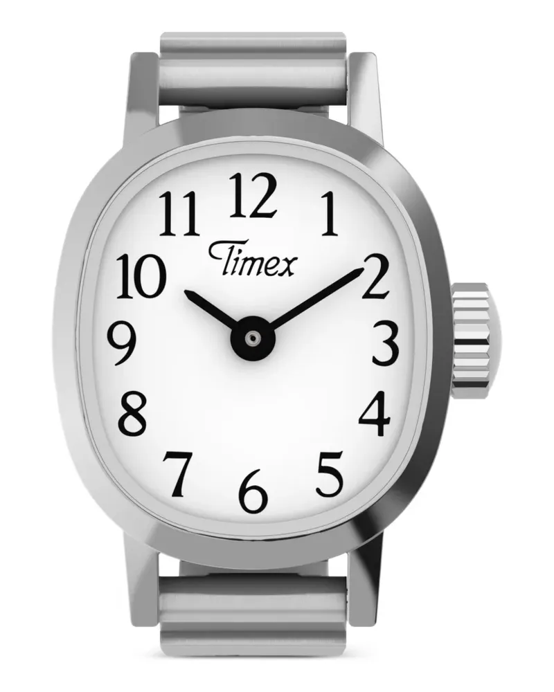 Timex Cavatina Mini Armbanduhr mit Ring 16mm - Weiß Weiß