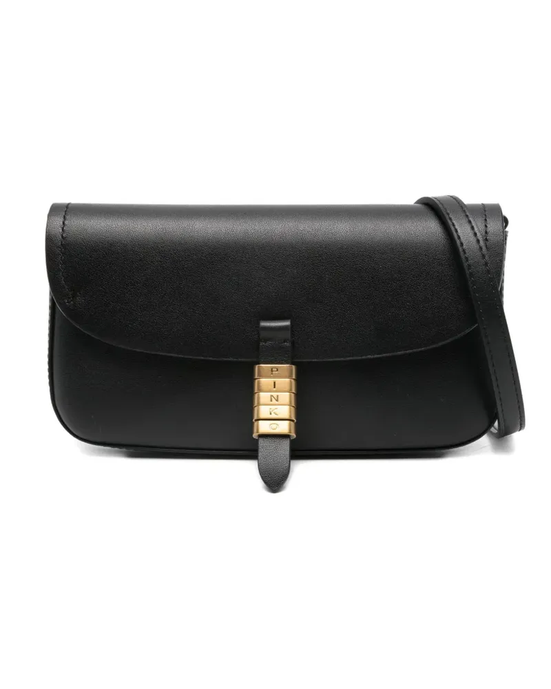 Pinko Mini Umhängetasche - Schwarz Schwarz