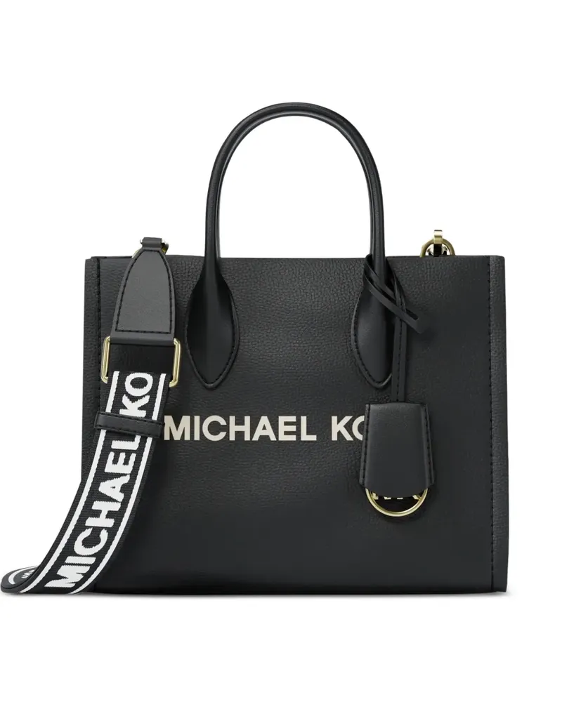 Michael Kors small Mirella leather tote bag - Schwarz Schwarz