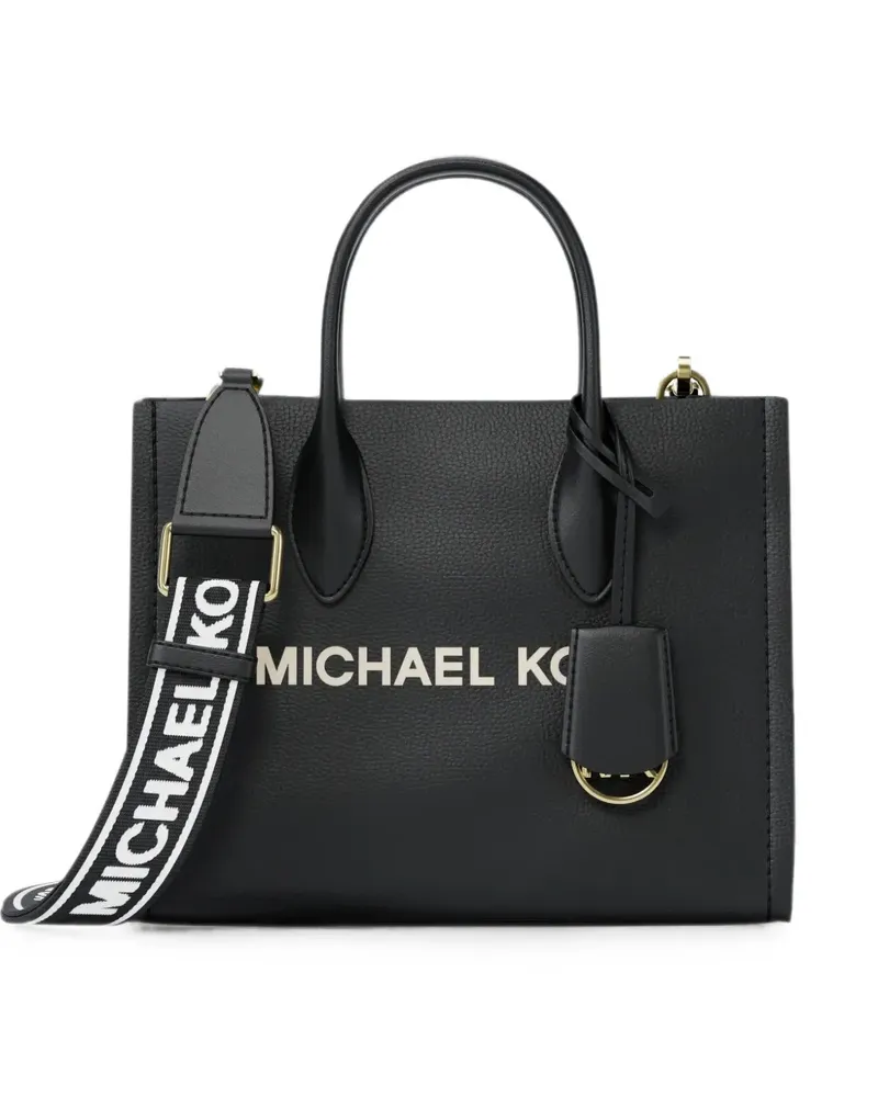 Michael Kors small Mirella leather tote bag - Schwarz Schwarz