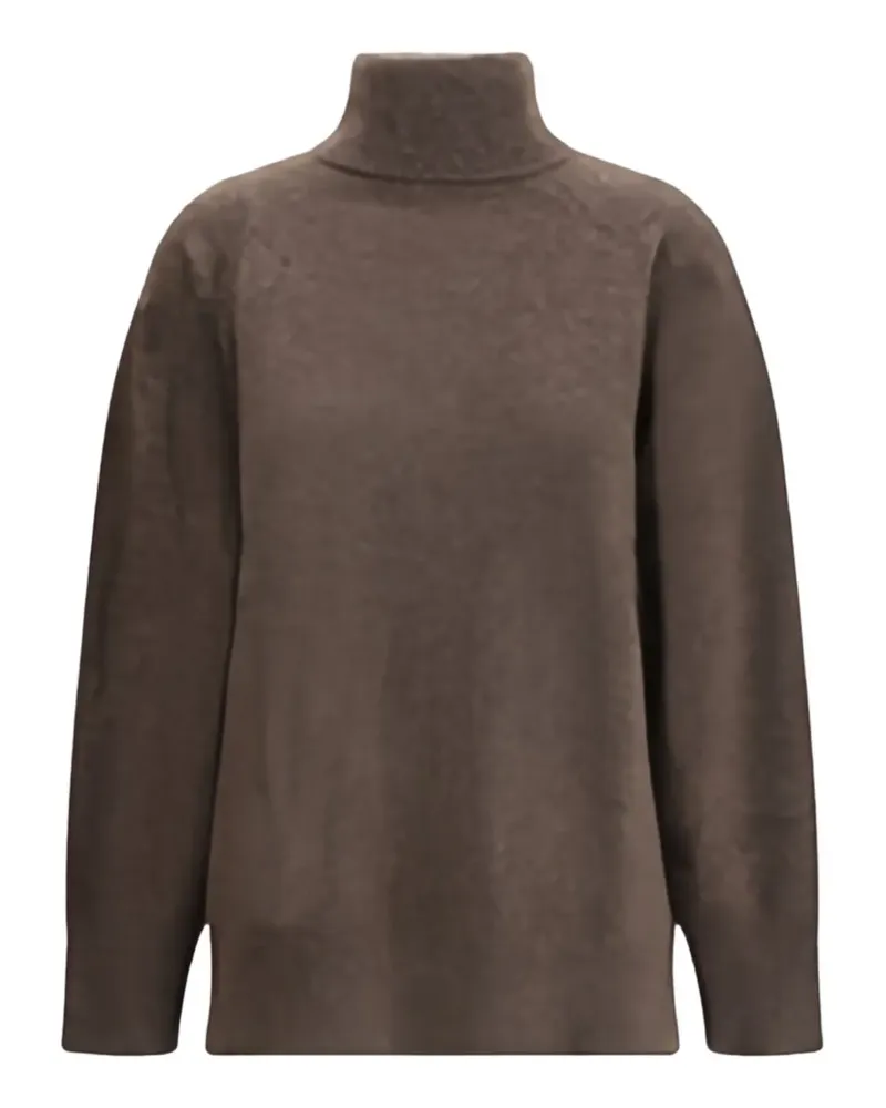 P.A.R.O.S.H. P.A.R.O H. Pullover mit Stehkragen - Braun Braun