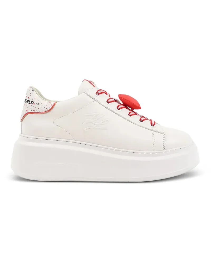Karl Lagerfeld Anakapri Love Keeper Sneakers - Weiß Weiß