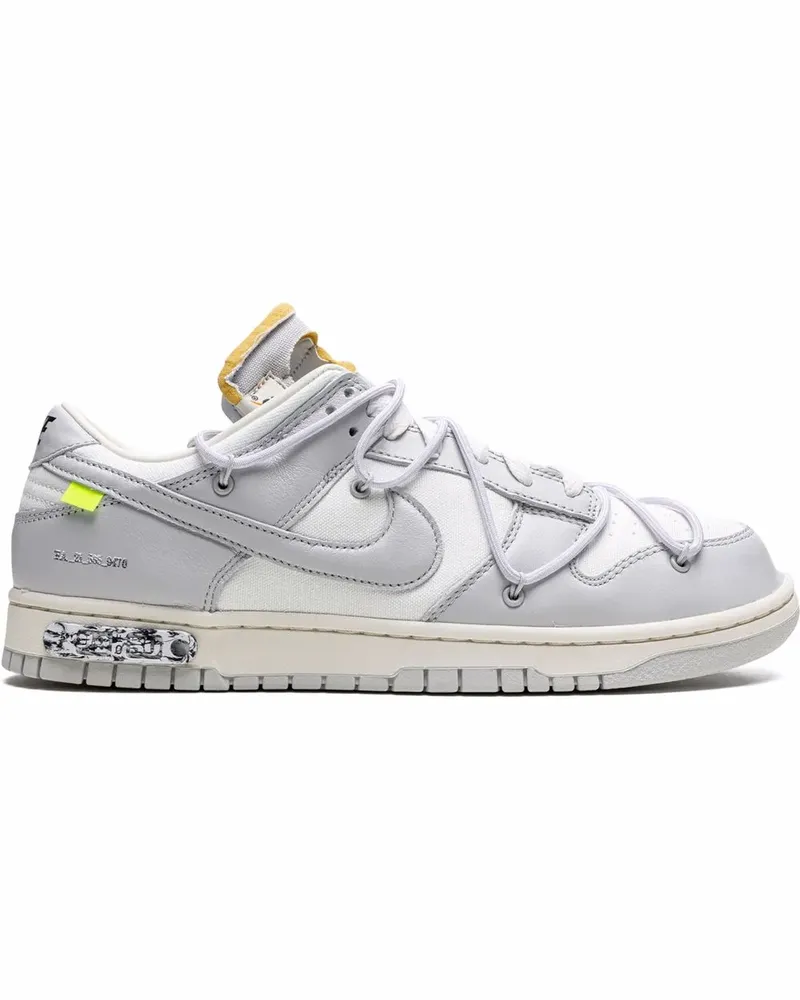 Nike x Off-White Dunk Low Sneakers - Grau Grau