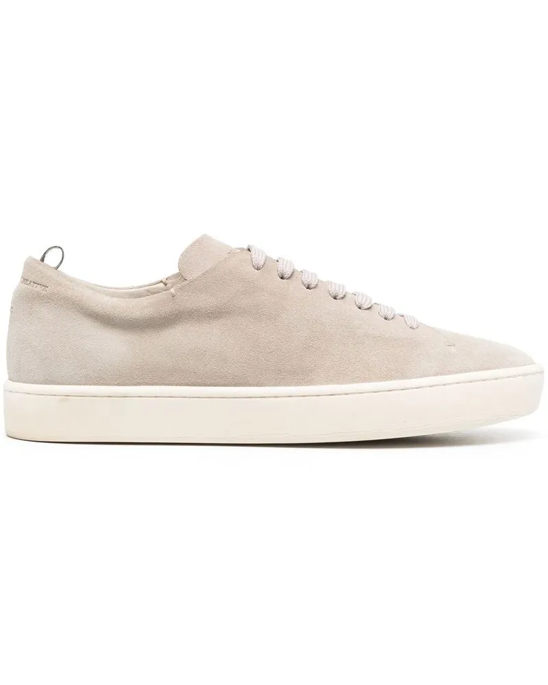 Officine Creative Italia Sneakers aus Wildleder Nude